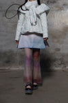 SWAYING/KNIT Flared Pants SW212XZ47 Purple Gradient PS26